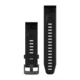 Garmin Fenix 5S Plus 20mm QuickFit Silicone Band, Black, Small/Medium 010-12739-00