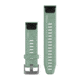 Garmin Fenix 5S Plus 20mm QuickFit Silicone Band, Grayed Jade, Small/Medium 010-12739-06