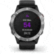 Garmin Fenix 6 Multisport GPS Smartwatch, Silver w/Black Band, 010-02158-00