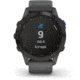 Garmin Fenix 6 Pro Solar Watch, Black w/Slate Gray Band, 010-02410-10