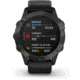 Garmin Fenix 6 Sapphire Multisport Fitness Watch, Gray w/Black Band, 010-02158-10