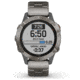 Garmin Fenix 6 Sapphire Multisport Fitness Watch, Titanium Gray w/Ti Band, 010-02158-22