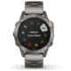 Garmin Fenix 6 Sapphire Multisport Fitness Watch, Titanium Gray w/Ti Band, 010-02158-22