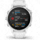 Garmin Fenix 6S Premium Multisport GPS Smartwatch, Silver w/White Band, 010-02159-00