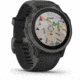 Garmin Fenix 6S Sapphire Multisport GPS Smartwatch, Carbon Grey DLC w/Black Band, 010-02159-24