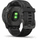 Garmin Fenix 6S Sapphire Multisport GPS Smartwatch, Carbon Grey DLC w/Black Band, 010-02159-24