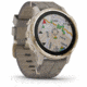 Garmin Fenix 6S Sapphire Multisport GPS Smartwatch, Champagne w/Shale Suede Band, 010-02159-39