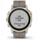 Garmin Fenix 6S Sapphire Multisport GPS Smartwatch, Champagne w/Shale Suede Band, 010-02159-39