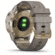 Garmin Fenix 6S Sapphire Multisport GPS Smartwatch, Champagne w/Shale Suede Band, 010-02159-39