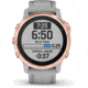 Garmin Fenix 6S Sapphire Multisport GPS Smartwatch, Rose Gold w/Gray Band, 010-02159-20