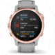 Garmin Fenix 6S Sapphire Multisport GPS Smartwatch, Rose Gold w/Gray Band, 010-02159-20
