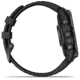 Garmin Fenix 7S Pro Sapphire Solar Edition Carbon Gray DLC Titanium with Black Band Watch, 010-02776-10