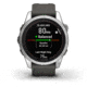 Garmin Fenix 7S Pro Solar Edition Silver with Graphite Band Watch, 010-02776-00