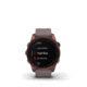 Garmin Fenix 7S Sapphire Solar Watch, Dark Bronze Titanium Case, Shale Gray Band, 010-02539-28