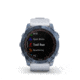 Garmin Fenix 7X Sapphire Solar Watch, Mineral Blue DLC Titanium Case, Whitestone Band, 010-02541-14