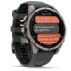 Garmin Fenix 8 Pro Unisex Watches, 47mm Case Diameter, Titanium Bezel, Graphite/Black Silicone Band, 010-03198-10