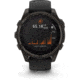 Garmin fenix 8 Sapphire Solar Edition 47mm GPS Watch, Carbon Gray DLC Titanium with Black/Pebble Gray Silicone, 010-02906-10