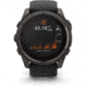 Garmin fenix 8 Sapphire Solar Edition 51mm GPS Watch, Carbon Gray DLC Titanium with Black/Pebble Gray Silicone, 010-02907-10