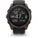 Garmin fenix 8 Sapphire Solar Edition 51mm GPS Watch, Carbon Gray DLC Titanium with Black/Pebble Gray Silicone, 010-02907-10