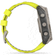 Garmin fenix 8 Sapphire Solar Edition 51mm GPS Watch, Titanium with Amp Yellow/Graphite Silicone, 010-02907-20