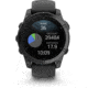 Garmin fenix E AMOLED 47mm GPS Watch, Slate Gray Steel with Black Silicone Band, 010-03025-03
