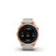 Garmin Fenix7S Solar Watch, Rose Gold Case, Light Sand Band, 010-02539-10