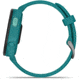Garmin Forerunner 165 Music 43mm Watch, Turquoise/Aqua, 010-02863-32
