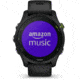 Garmin Forerunner 255 Music 46mm Watch, Black, 010-02641-20