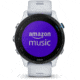 Garmin Forerunner 255 Music 46mm Watch, Whitestone, 010-02641-21