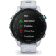 Garmin Forerunner 255s Music 41mm Watch, Whitestone, 010-02641-23