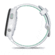 Garmin Forerunner 265S Watch, Black Bezel w/ Whitestone Case and Whitestone/Neo Tropic Silicone Band, 010-02810-04
