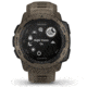 Garmin Instinct Tactical GPS Watch, Coyote Tan, 010-02064-71