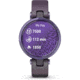 Garmin Lily Smartwatch - Womens, Black Currant / Deep Orchid Silicone, 010-02384-02