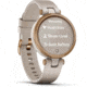 Garmin Lily Smartwatch - Womens, Rose Gold / Light Sand Silicone, 010-02384-01