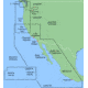 Garmin On The Water GPS Cartography BlueChart: West Coast Regular (including Hawaii) Map w/ Free S&amp;H