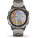 Garmin Quatix 6 Titanium Watch 47mm - Sapphire Edtion, w/ Ti Band, Gray, 010-02158-94