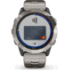 Garmin Quatix 6X Solar 51mm, Titanium w/Ti Band, Gray, 010-02157-30
