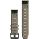 Garmin Quick Fit 22 Watch Band, Dark Sandstone Silicone, 22 mm, 010-12863-02