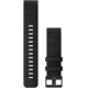 Garmin Quick Fit 22 Watch Band, Heathered Black Nylon, 22 mm, 010-12863-07