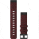 Garmin Quick Fit 22 Watch Band, Heathered Red Nylon, 22 mm, 010-12863-06