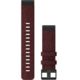 Garmin Quick Fit 22 Watch Band, Heathered Red Nylon, 22 mm, 010-12863-06
