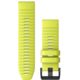 Garmin Quick Fit 26 Watch Band, Amp Yellow Silicone, 26 mm, 010-12864-04