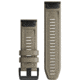 Garmin Quick Fit 26 Watch Band, Dark Sandstone Silicone, 26 mm, 010-12864-02