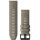Garmin Quick Fit 26 Watch Band, Dark Sandstone Silicone, 26 mm, 010-12864-02