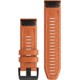 Garmin Quick Fit 26 Watch Band, Ember Orange Silicone, 26 mm, 010-12864-01