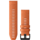 Garmin Quick Fit 26 Watch Band, Ember Orange Silicone, 26 mm, 010-12864-01