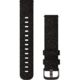 Garmin Quick Release Band, 20 mm, Black Pepper Woven Nylon w/Slate Hardware, 010-12924-13