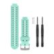 Garmin Replacement Bands, Forerunner 235, Black/Frost Blue, 010-11251-85