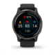 Garmin Venu 2 Watch, Slate Stainless Steel Bezel with Black Case and Silicone Band, Slate/Black, 010-02430-01