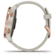 Garmin Venu GPS Smartwatch, Light Sand/Rose Gold, 010-02173-21